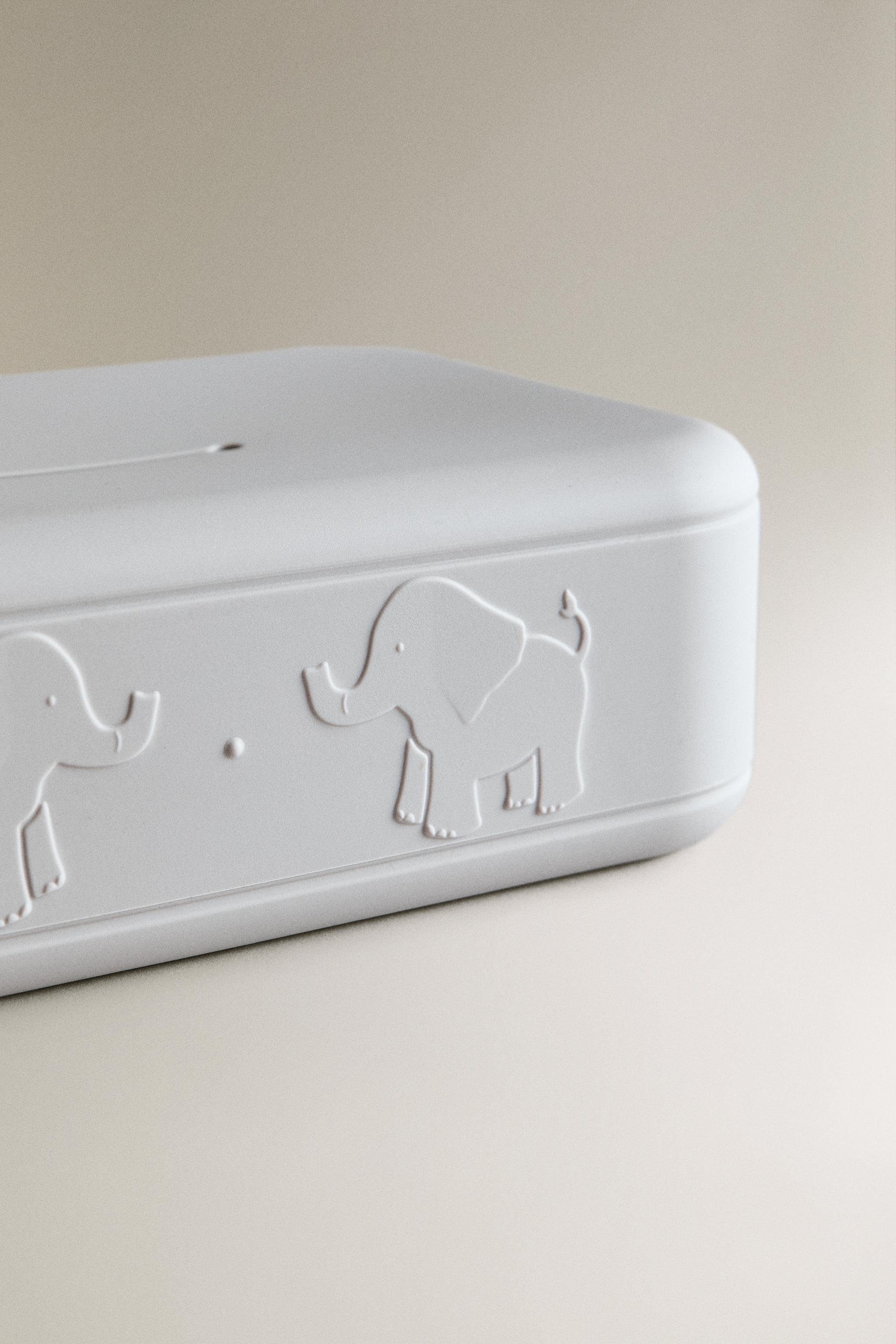 RANGE-LINGETTES SILICONE ÉLÉPHANTS